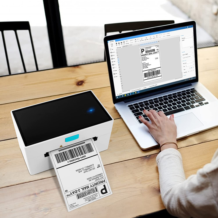110mm Bluetooth Shipping Thermal Label Printer 4x6 150mm / S