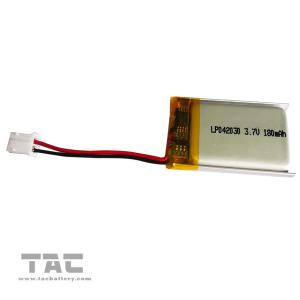 Wholesale LP042030 3.7V 180mAh Polymer Lithium Ion Batteries Lipo Battery Rechargeable from china suppliers