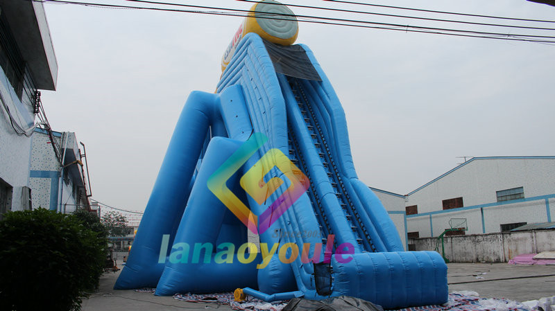 Customized 0.9mm Slide Inflable Jumping Castle Combo