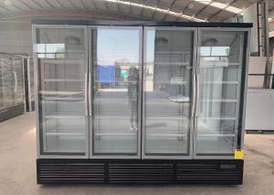 Wholesale Integral Glass Upright Beverage Cooler With 4 Door Display from china suppliers