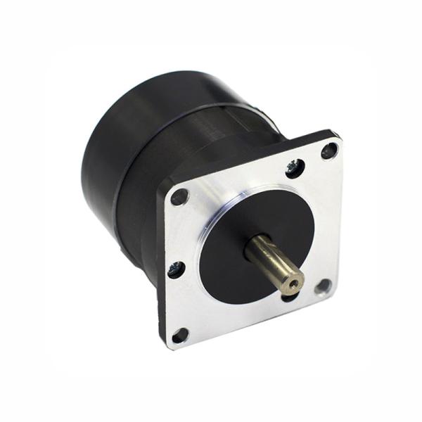 Square flange 57mm Round body 24V 3000RPM 17W 0.055N.m Brushless DC Motor 3phase