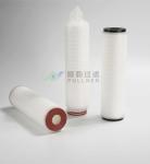 Sterilizing Grade Microelectronics PP Pleated Filter Cartridge High Dirt Holding