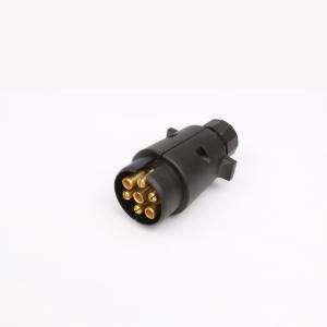 Wholesale Precision 7 Pin Round Trailer Plug / 7 Pin European Trailer Connector from china suppliers