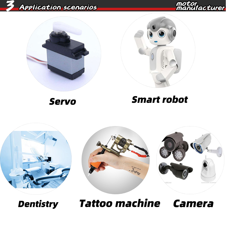 Planetary Gearboxes Coreless DC Motor For High Precision Applications
