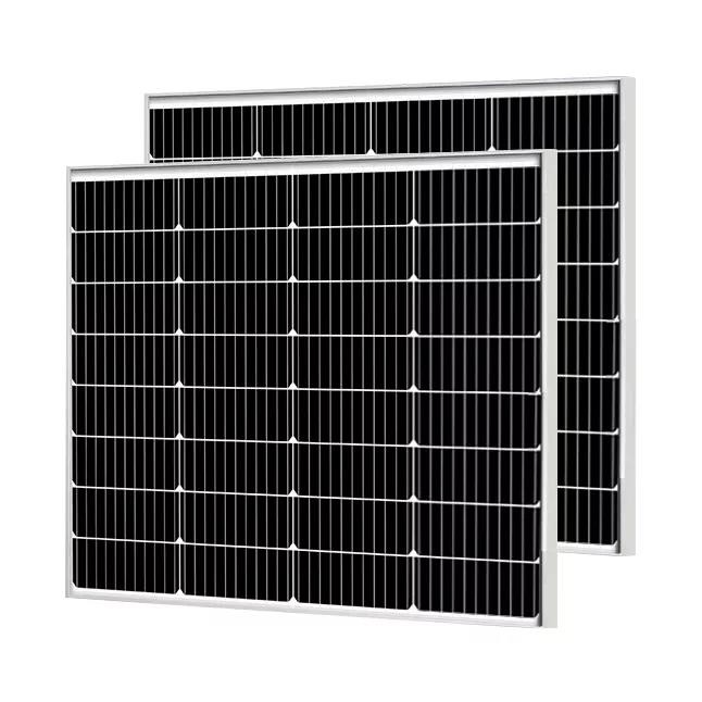 Monocrystalline Si Pv Panels Solar 80w 85w 90w Module Perc Cell Half Cut Premium Power Watt
