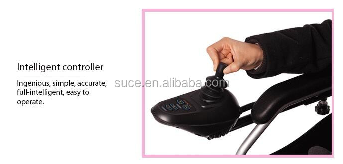 Cheap price Foldable electric wheelchair/power wheelchair with CE ISO