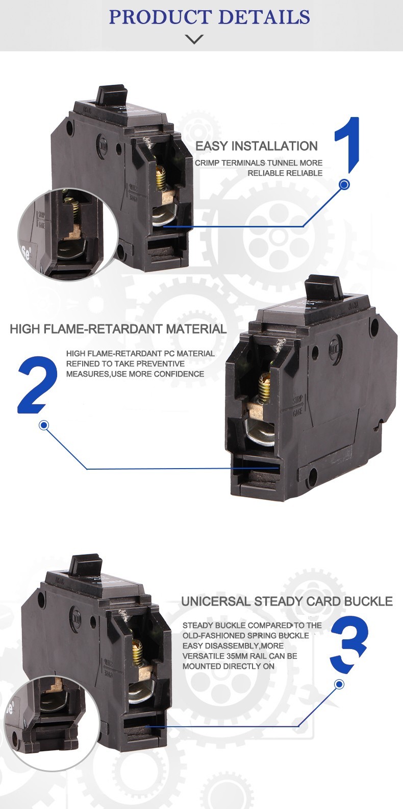 10KA Plug Fuse Circuit Breaker