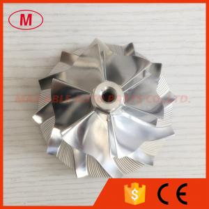 Wholesale GT3782VAS 56.83/82.04mm 6+6 blades performance billet/milling/aluminum compressor wheel from china suppliers