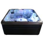 Outdoor Acrylic Hot Tub Whirlpool Massage Bathtub With cascading waterfall and