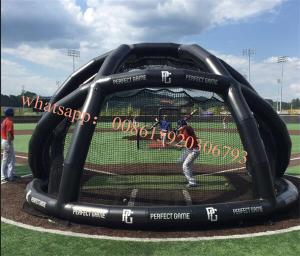 Wholesale Portable Inflatable Cages &amp; Goals , inflatable batting cage,baseball batting cage , polyester batting , quilt batting , from china suppliers