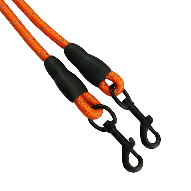 Herculeash Pet Traction Rope ECO Friendly Double Dual Dog Leash
