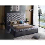 Modern Leather Luxury Bed Master Hotel Bedroom Double Bed 1.8 Bedroom King Bed
