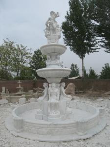 Wholesale Man and Woman Statue Carved White Marble Stone Fountain from china suppliers
