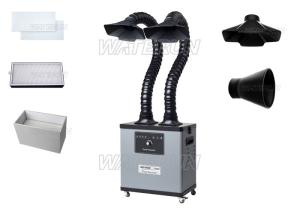Wholesale 200W Chemical Fume Extractor Triple Filters 110 - 220V 420 x 245 x 400mm from china suppliers