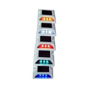Wholesale Steady Mode Anti UV Coloured 2V 250MA Solar Cat Eye For Warning from china suppliers