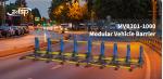 A3 Steel Anti Vehicle Barrier Crash Rated Anti Ramming MVB 44kg
