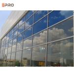 Durable blue and black Glass Curtain Walls for High-Rise Buildings