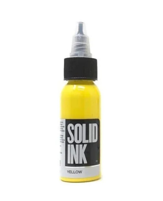 120ML 260ML Bright Yellow Tattoo Ink Non Toxic Organic Tattoo Pigment