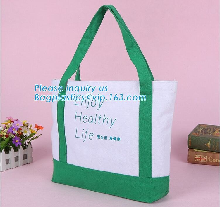 customized professional wholesale tote bag cotton canvas bags,Colorful pattern heat transfer printing custom canvas bag