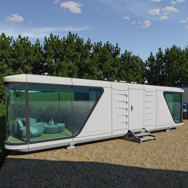 Capsule Luxury Modern Prefabricated House Camper Small House Travel Trailer