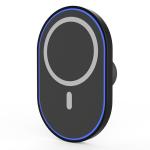 200khz ABS Glass 15W 9V 1.67A Wireless Car Charger Pad