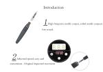 Wireless Semi Permanent Makeup Digital Tattoo Machine Pen For Lip Skin Care