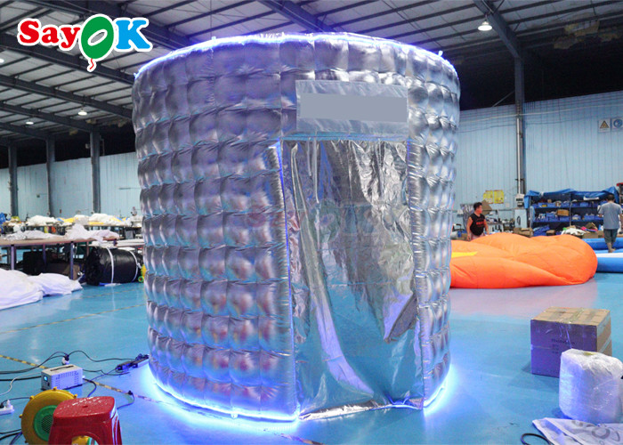 Circular Backdrop 360 Photo Booth Enclosure Inflatable 3x2.7mH