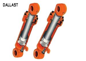 Wholesale Double Acting Hydraulic Cylinder Franged High Pressure For Excavator from china suppliers