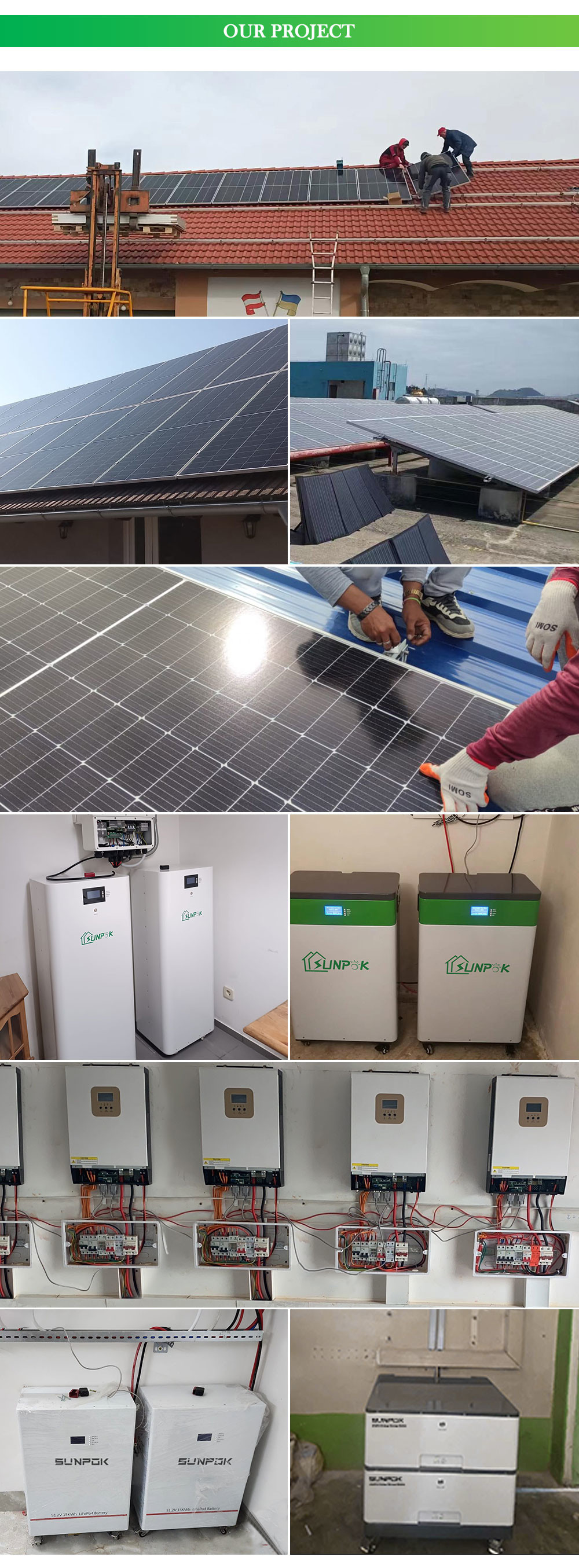 Lifepo4 Lithium Battery 48v 20kw 10kwh Stacked Module Energy Storage Akku