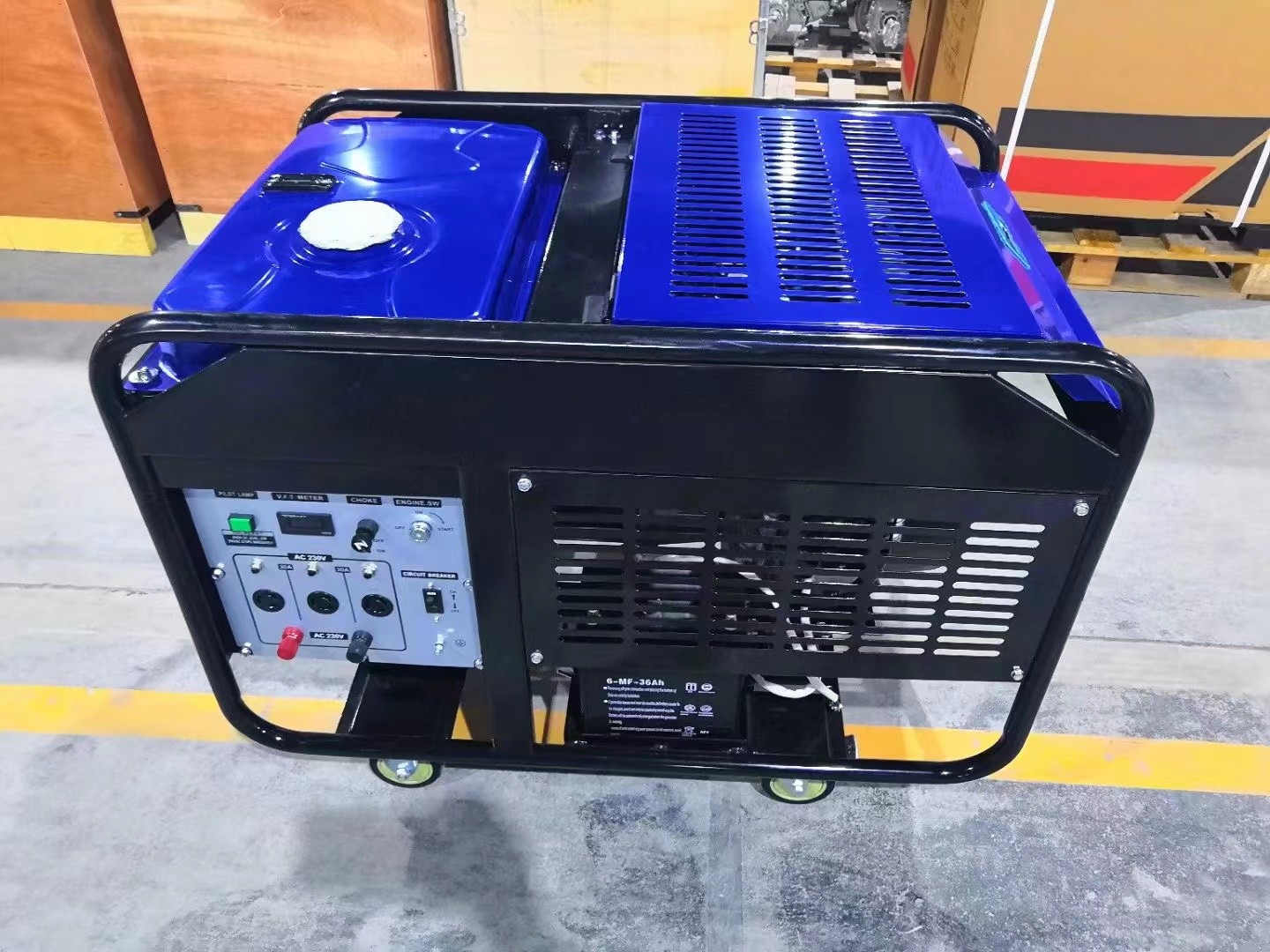 V TWIN 9KW High Wattage Generator 9000W Power RS670 Engine