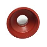 Painted Fire Fighting Ductile Grooved Pipe Fittings 1.6Mpa