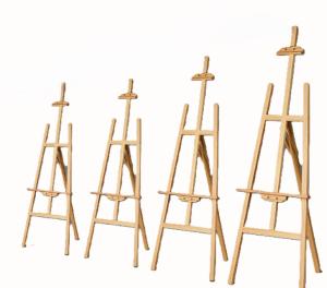 Wholesale 80cm 105cm 125cm Wooden Desktop Easel for Announcement Boards Paintings or Canvases from china suppliers