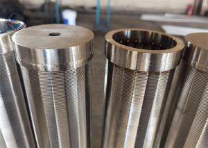 Wholesale Iso9001 Certified Stainless Steel Wound Screen 0.025mm-20mm Slot Size from china suppliers