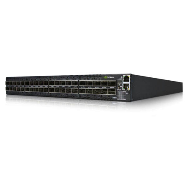 Full-Duplex Half-Duplex Mellanox MQM8790-HS2F 40-port InfiniBand Smart Switch with Non-blocking External Management