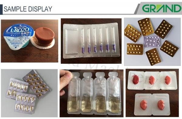 Alu-Alu Pharmaceutical Blister Packaging Equipment For Capsules Tablets Candy DPP-260