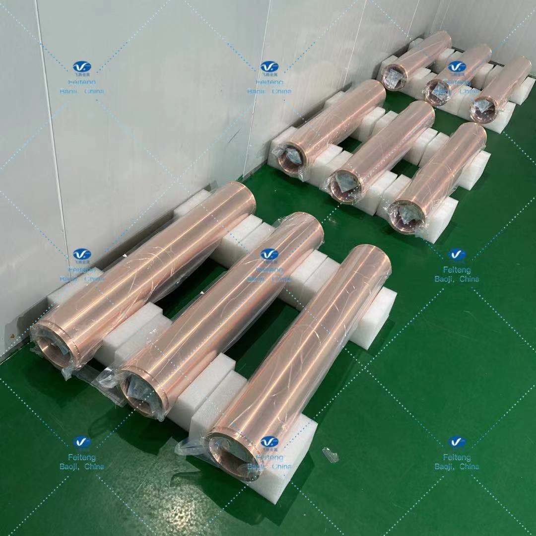 155mm*125mm*888mm 99.97% Cu Tube Target Good Plasticity Ductility