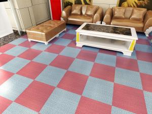 China Self Adhesive Square Floor Carpet Tiles Kitchen 304.8X304.8mm on sale