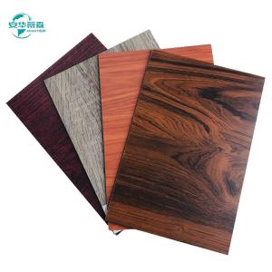 Wholesale OEM Wooden Grain Acp Wooden Panel Wall Panels Exterior Composite Cladding from china suppliers