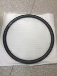 Carbon Clincher Compatible Tubuless Rims 700C 56MM 25mm Wide Road Bicycle Ruedas