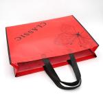 customized Red Butterfly printing durable pp non woven shopping bag