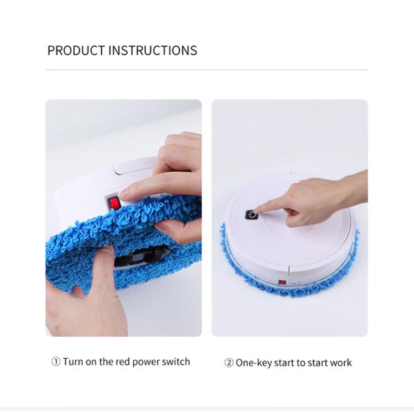 200m2 Vacuuming And Mopping Robot Vacuum Cleaner With Mop