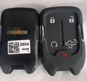 Wholesale 433Mhz 4 + 1 Button 46 Chip HYQ1ES Smart Key For Chevrolet Silverado GMC Sierra from china suppliers