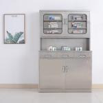 Exam Room 3 Drawers Medicine Display Cabinet , Lockable Medical Storage
