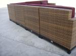 8pcs wicker outdoor furniture
