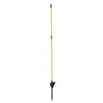 Gardening UV Stabilized Oval Fiberglass Fence Posts Easily Assembled