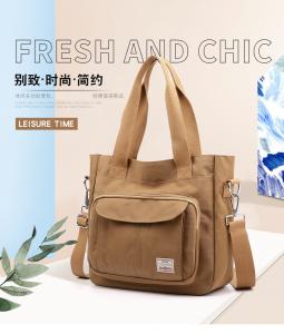 Wholesale 2024 NEW ATMOSPHERIC MOMMY BAG LARGE CAPACITY SINGLE SHOULDER HAND CROSSBODY BAG NYLON FABRIC CASUAL WOMEN'S SHOULDER from china suppliers