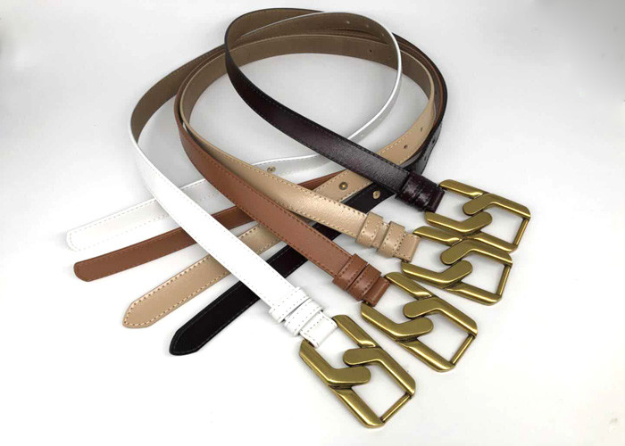 Personalized Waterproof XS 2.3cm Womens Genuine Leather Belt