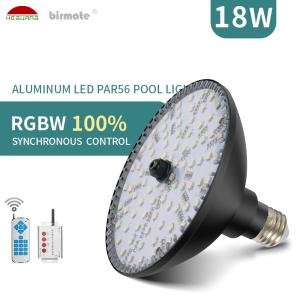 Wholesale Synchronous Par56 Swimming Pool Lamps Aluminum RGBW SMD5050 120ma from china suppliers