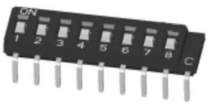 Wholesale Heat Resistant SIP DIP Switch With Thru Hole Lead from china suppliers