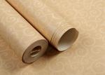 Waterproof Living Room Wallpaper / Modern Embossed Wallpaper 0.53*10M , Good